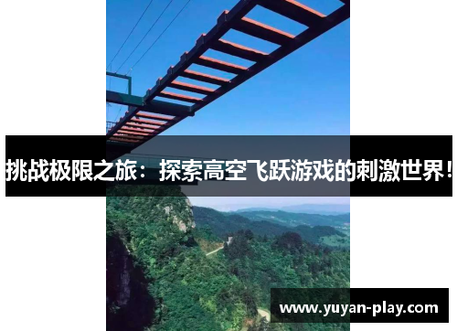 挑战极限之旅：探索高空飞跃游戏的刺激世界！